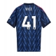 Tanie Strój piłkarski Arsenal Declan Rice #41 Koszulka Wyjazdowej 2025-26 Krótkie Rękawy